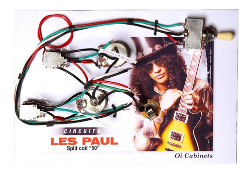 Circuito Les Paul Push Pull/coil Split 50 