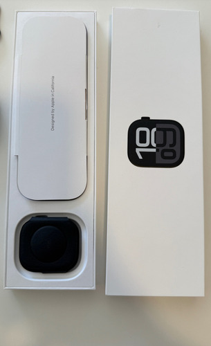 Apple Watch Serie 10 En Impecable Estado 100% De Batería Negro Milanese Negro Negro