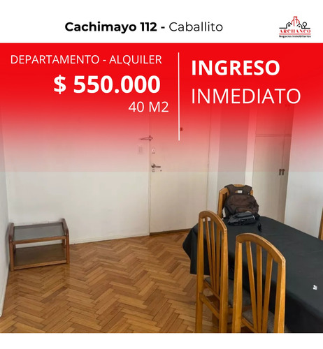 Alquiler De Departamento 2 Ambientes En Caballito