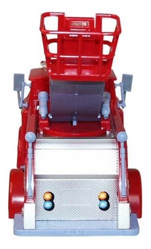 Imagen 3 de 4 de Camion De Bomberos Burbujero Musica Sonido Luz Para Niños