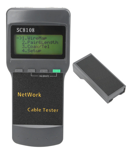 Probador De Cables De Internet Sc8108 Checker Rj45 Continuid