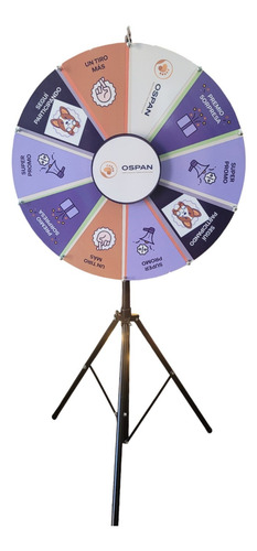 Ruleta De La Fortuna Imantada Con Base Trípode Rrdf