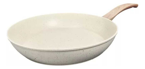 Sartén Inducción Antiadherente 30cm Diámetro Granito Carol Color Blanco granito