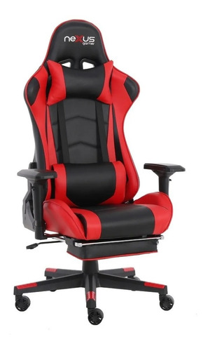 Cadeira Nexus Scorpion D418-dr Gamer Pro Preto E Vermelho