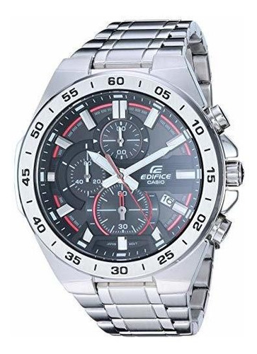 Casio Edificio Reloj De Cuarzo Para Hombre De Acero Inoxidab