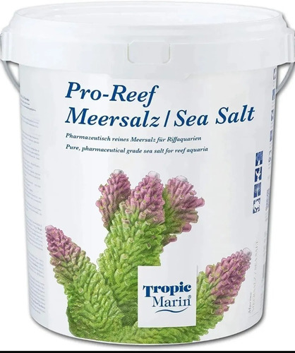 Sal Para Acuario Marino Tropic Marine Pro Reef 25 Kg Cubeta 