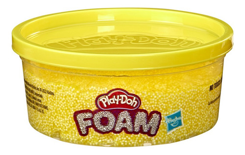 Play-doh Foam - Lata 108 G- Amarillo Limón Con Aroma