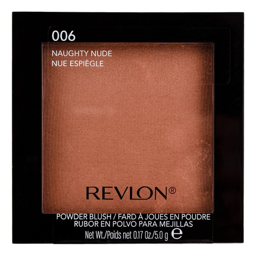 Rubor En Polvo Revlon Powder Blush Tono Naughty Nude