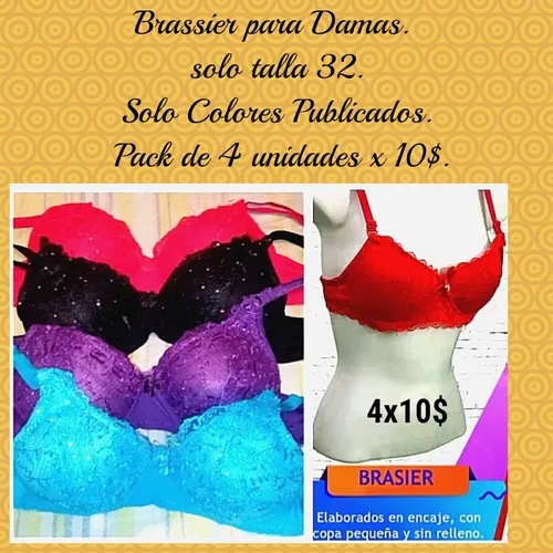 Brasier talla 50 hot sale