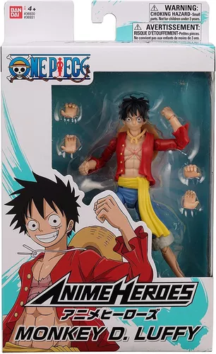 Figura BANDAI Anime Heroes One Piece Luffy (Idade Mínima: 4 Anos)