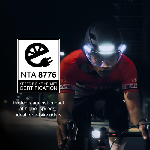 Lumos Ultra Smart Helmet Nta 8776 Con Luces Led Mmg
