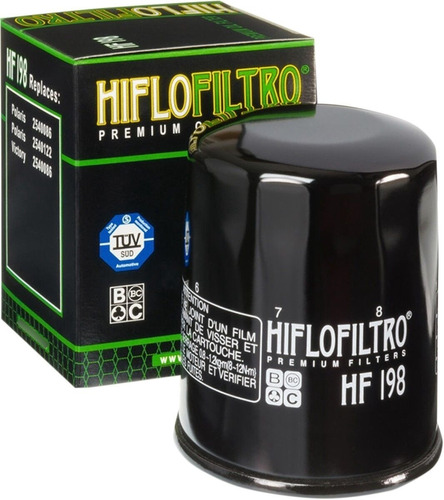 Filtro De Aceite Hiflofiltro Polaris Hf198 - Team Motorace