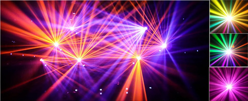 Luces Led De Escenario Activadas Por Sonido, Rgb Dmx Stage D