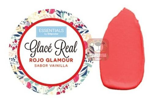 Imagen 1 de 6 de Polvo Glace Real Rojo Essentials Dripcolor 210gr Belgrano