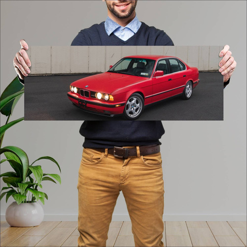 Cuadro 30x80cm Auto 1995 Bmw M5 008