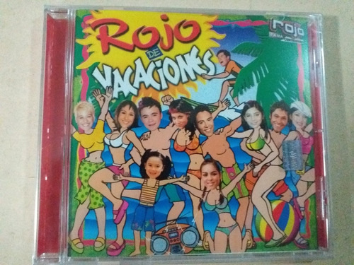 Cd    Rojo De Vacaciones   - Varios