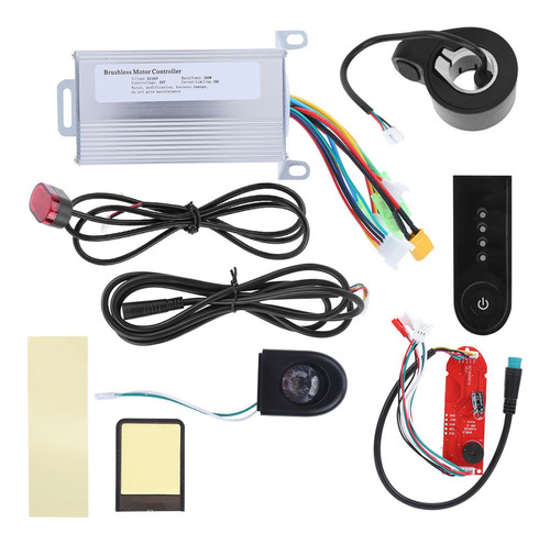 Kit De Controlador Motor Sin Escobillas 36v 350w Ajuste Del