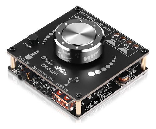 Makerhawk Amplificador Bluetooth Placa Hifi Estreo 2.0 2x50w
