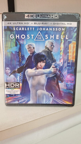 4k Ultra Hd + Blu-ray -- Ghost In The Shell