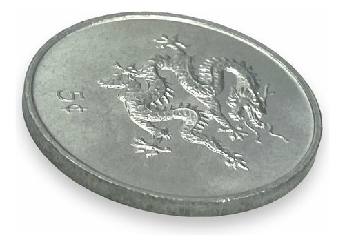 Moneda Africana Del País De Liberia De 5 Centavos Año 2000 (Usado)