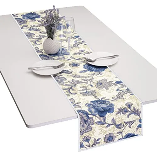 comprar Camino De Mesa De Algodón Mookaitedecor, Caminos De Mesa De