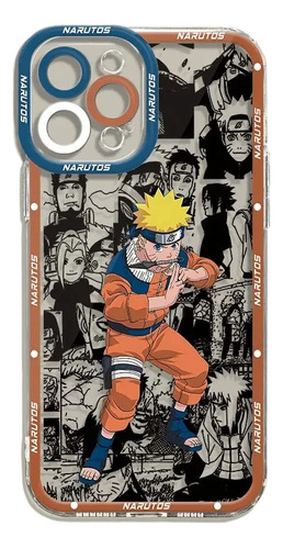 Funda Para iPhone 13 11 14 12 15 Anime Narutos, Funda Transp