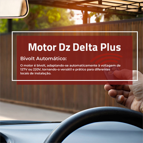 Motor Deslizante Turbo 4seg Bivolt Evnti-delta Dz 800