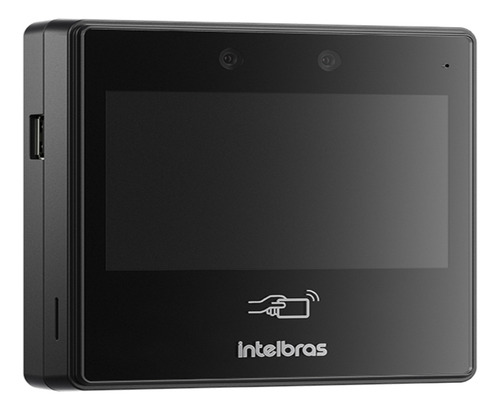 Kit Controle Acesso Facial Qr Code Cartão Mf Wi-fi Intelbras