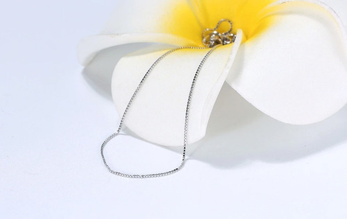 Cadena Collar Veneciano Para Mujer En Plata Italiana 925