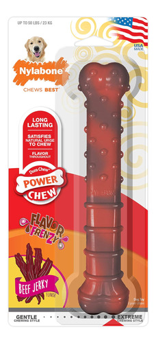 Nylabone Flavor Frenzy Power Chew Dog Toy Beef Jerky (1 Unid