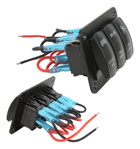 Panel Basculante De 3 Bandas, Barra Led De 5 Pines, Retroilu