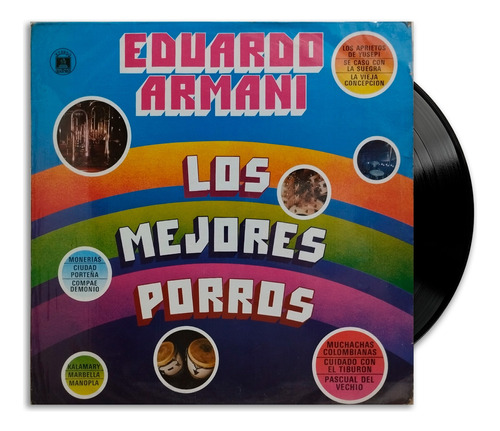 Eduardo Armani Y Su Orquesta - Los Mejores Porros - Lp