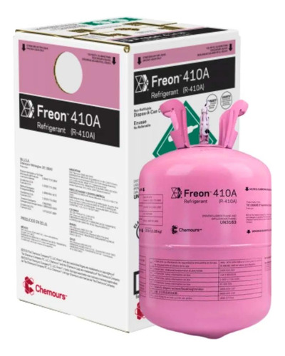 Gás Refrigerante Chemours R410a 11,35kg Hfc