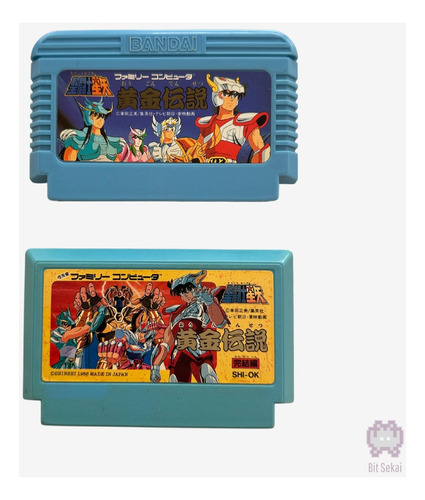 Lote Cartuchos Saint Seiya Nintendo Famicom Importado Japon