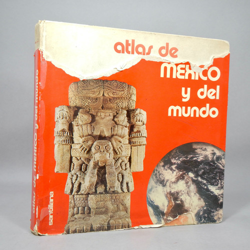 Atlas De México Y El Mundo Santillana 1978 Bk6