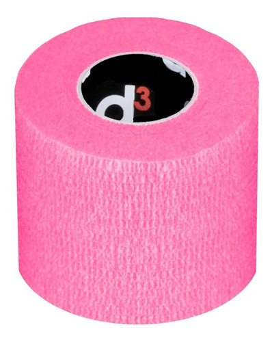 Bandagem Elástica Autoaderente Thumb Tape D3 - 5cm X 5m Cor Rosa