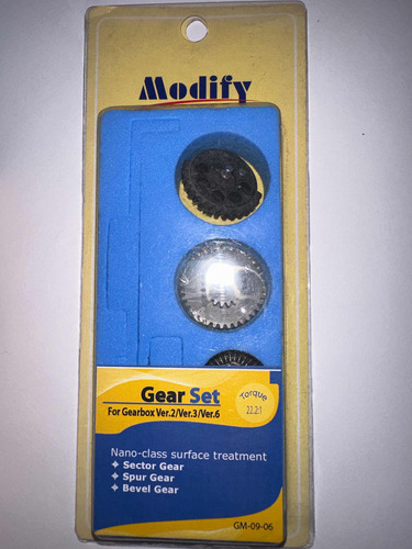 Set De Engranajes Modify Gear Set Torque Marcadoras Airsoft