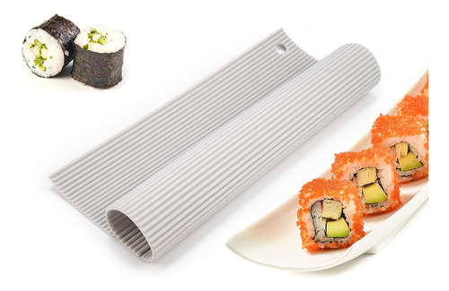 Rodillo De Sushi De Silicona (makisu), Flexible, Seguro Para