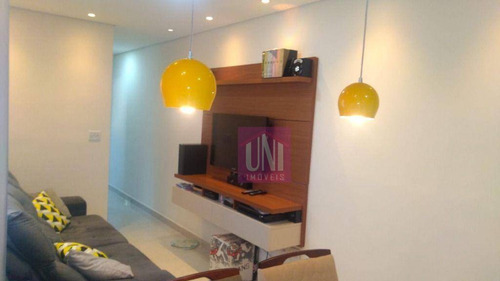 Imagem 2 de 18 de Cobertura Com 2 Dormitórios À Venda, 96 M² Por R$ 410.000 - Vila Francisco Matarazzo - Santo André/sp - Co0984