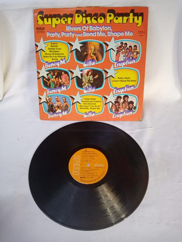 Lp - Super Disco Party - Varios Grupos - 1978 (Usado)