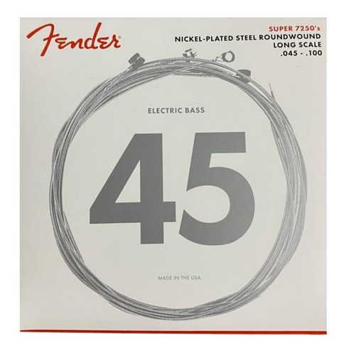 Fender 0737250405 Cuerdas Para Bajo Eléctrico 45-100