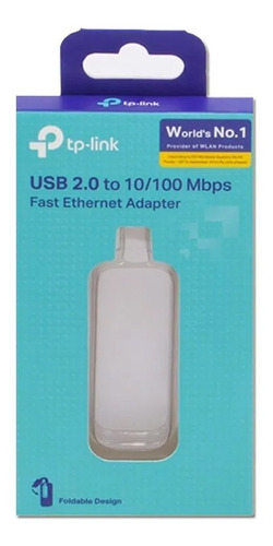 Adaptador De Red Usb 2.0 A Ethernet Ue200 A 100mbps Tp Link