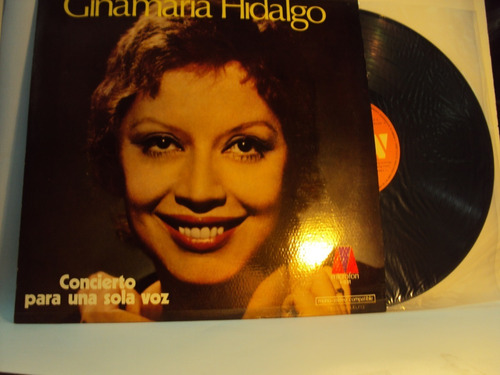 Vinilo Lp 115 Ginamaria Hidalgo Concierto Para Una Sola Voz