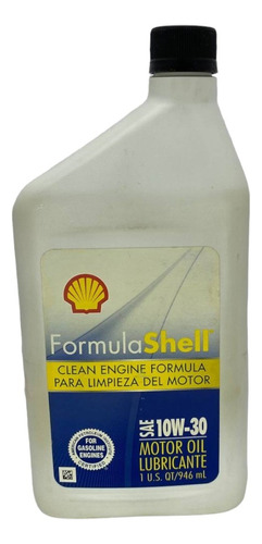 Aceite Mineral Formula Shell 10w-30 Api  Sn  12/1