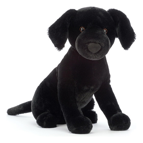 Jellycat Pippa - Peluche De Perro Labrador Negro