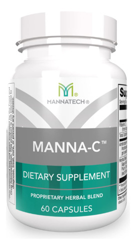 Natural Source Vitamina C, Manna-c 60 Capsulas, Mezcla Herba