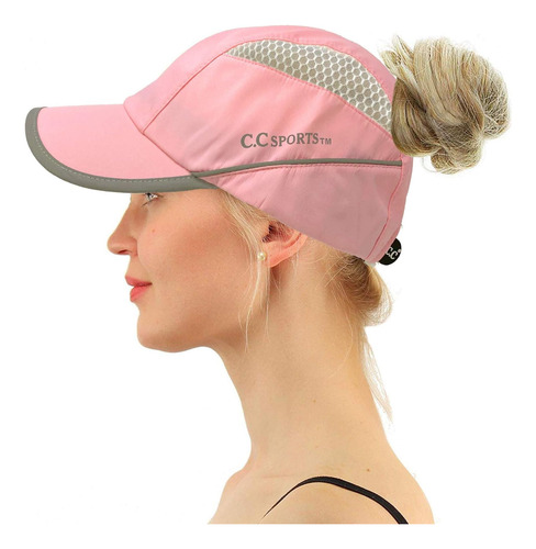 C.c Sports Active Ponytail Messy Buns Ponycaps Gorra Béisbol