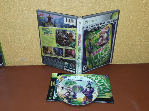 2 Juegos Oddworld: Munch's Oddysee Y Dark Angel Xbox Clásica (Usado)