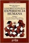 Construcciones De La Experiencia Humana Volumen 1 (cladema)