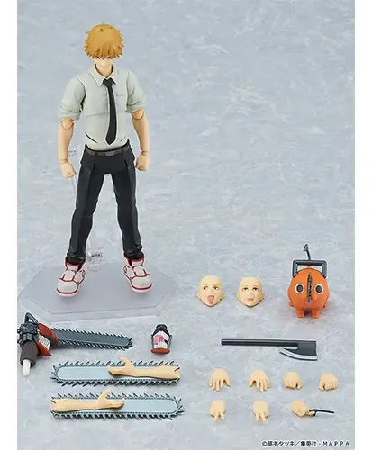 Figura De Ação De Anime Figma 586 Chainsaw Man Denji, Modo | Frete